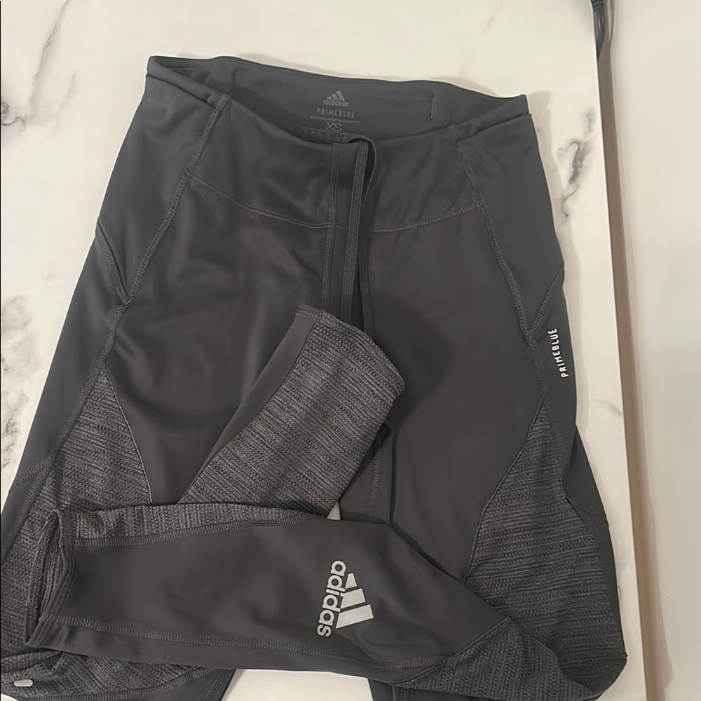 Adidas Charcoal Performance Leggings